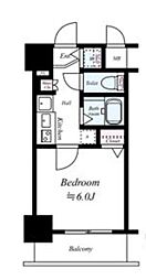 プレサンスナゴヤ桜通ビッグビート 1Kの間取図画像