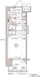 MAXIV新栄 1Kの間取図画像
