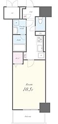 フレール上前津 1Kの間取図画像