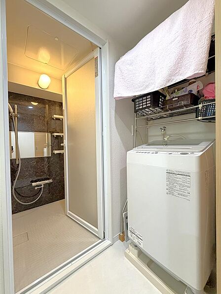室内洗濯機置き場