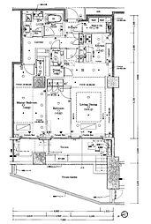 パークナード代官山 2SLDKの間取図画像