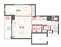 RESIDENCE西新宿SQUARE13階22.1万円