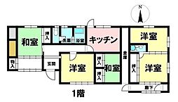 中古戸建　四日市市笹川6丁目　平屋5DK