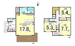 中古戸建　四日市市小古曽4丁目付近　2階建3ＬＤＫ
