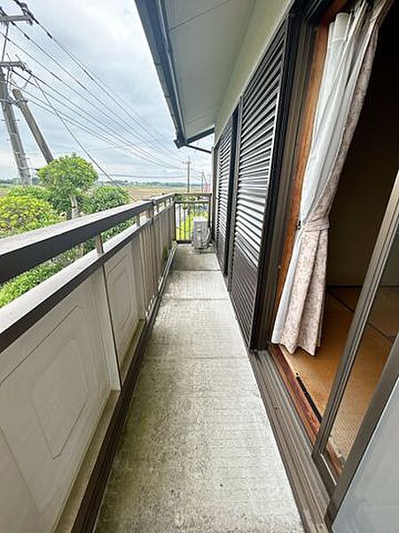 バルコニーを拡大表示