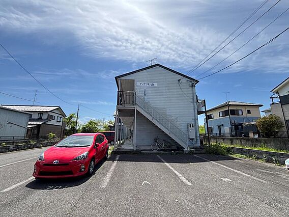 駐車場あります...