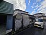 外観：軽自動車の左側建物のある土地となります