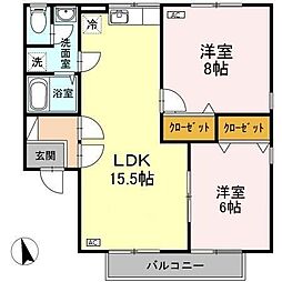プラムタウン・かつた　Ｃ