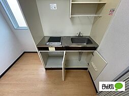 上松ハイツ一ノ瀬 2階1Kのリビング/ダイニング