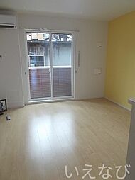 JR津山線 法界院駅 5.5kmの賃貸アパート 1階1Kのリビング/ダイニング