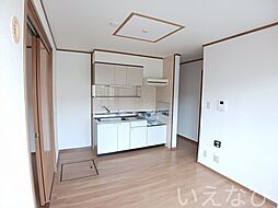 JR吉備線 備前一宮駅 徒歩12分の賃貸アパート 1階2DKのリビング/ダイニング