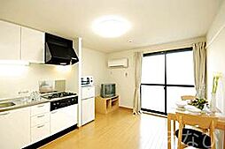 JR赤穂線 大多羅駅 3.6kmの賃貸アパート 1階2DKのリビング/ダイニング