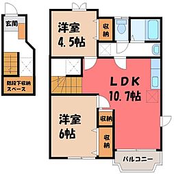 🉐敷金礼金0円！🉐東武伊勢崎線 剛志駅 徒歩51分