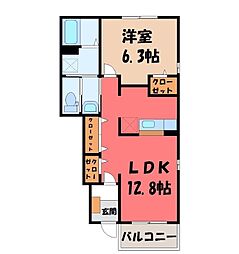 ル・パレス A 1階/-