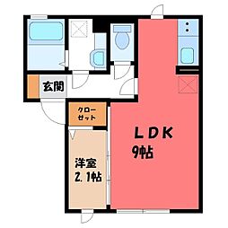 JR両毛線 伊勢崎駅 徒歩21分