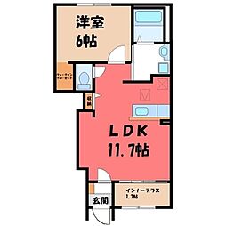 仮)高崎市上豊岡町T様新築アパート 1階
