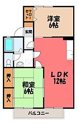 メゾンボヌール 2階/-