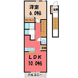 東武伊勢崎線 剛志駅 4km
