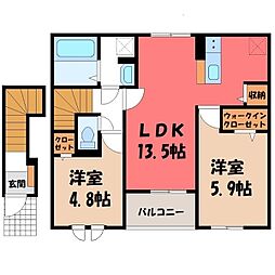 東武伊勢崎線 新伊勢崎駅 徒歩12分