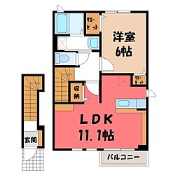 JR上越線 群馬総社駅 3.5km 2階/-