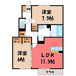 JR両毛線 伊勢崎駅 3.5km