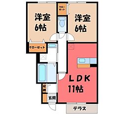 JR両毛線 前橋大島駅 徒歩21分