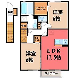 JR信越本線 群馬八幡駅 徒歩20分 2階/-