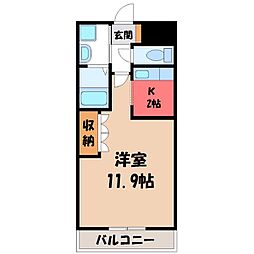 JR上越線 群馬総社駅 5.2km 1階/-