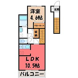 JR両毛線 前橋大島駅 徒歩31分 2階/-