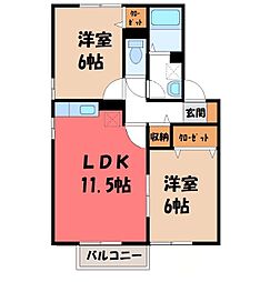 セジュールアユ A 2階