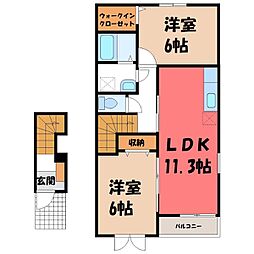 JR八高線 北藤岡駅 徒歩14分 2階/-