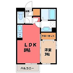 ルビネット 1階