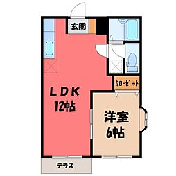 東武伊勢崎線 新伊勢崎駅 徒歩19分
