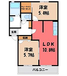 JR両毛線 国定駅 3.4km