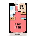 シェモワ前橋6階5.3万円