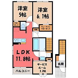 グランルッソ 2階