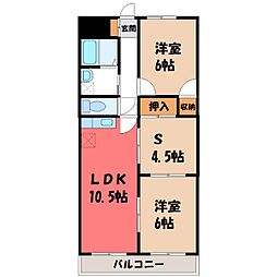 セラヴィ伊勢崎 B 2階/-