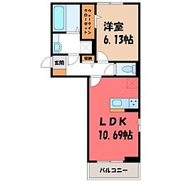 エクシブ前橋 A 2階/-