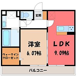クロッシア前橋南町 B 3階