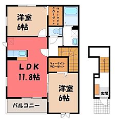 プリート・コルソ B 2階