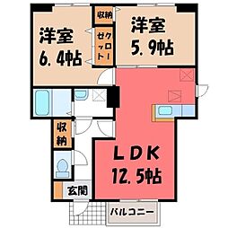 上信電鉄 佐野のわたし駅 徒歩9分