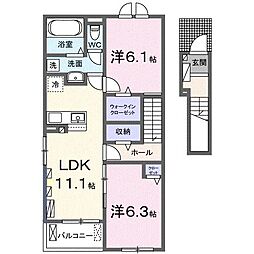 JR信越本線 群馬八幡駅 徒歩5分 2階/-