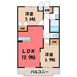 JR上越線 群馬総社駅 バス13分 十二沢下車 徒歩13分 2階/-