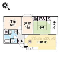 ファミール池尻 3LDKの間取図画像