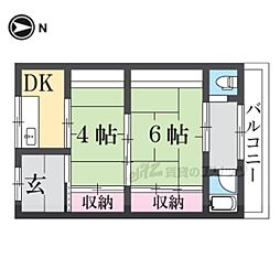 間取図画像 2DK