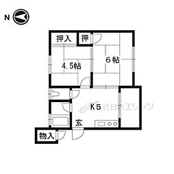 間取図画像 2DK