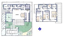 元町2丁目貸家 2階4SLDKの間取り