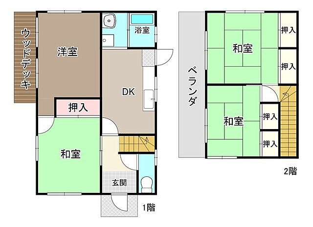 間取り 福山市青葉台2丁目
