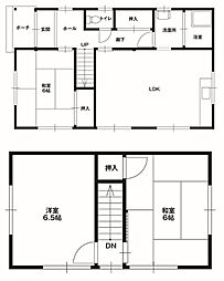KEM前橋市天川原町1期中古戸建 3LDKの間取り