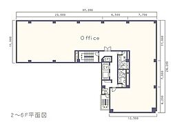 カネセ中央ビルの間取図画像